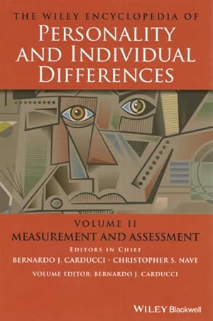 Seller image for Wiley Encyclopedia of Personality and Individual Differences, Measurement and Assessment : Measurement and Assessment for sale by GreatBookPricesUK