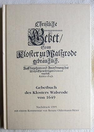 Seller image for Gebetbuch des Klosters Walsrode von 1649 for sale by VersandAntiquariat Claus Sydow