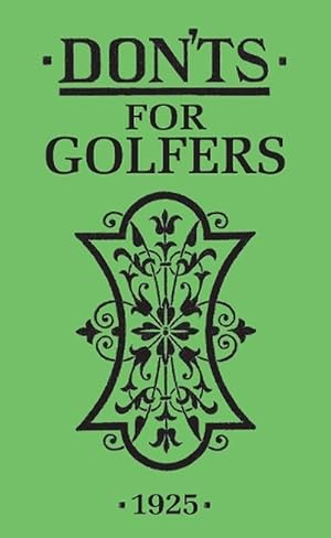 Seller image for Don'ts for Golfers (Hardcover) for sale by Grand Eagle Retail