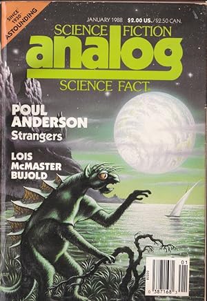 Bild des Verkufers fr Analog Science Fiction Science Fact January 1988 zum Verkauf von Caerwen Books