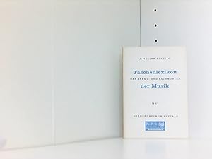 Imagen del vendedor de Taschenlexikon der Fremd- und Fachwrter der Musik. a la venta por Book Broker