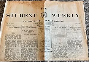 Seller image for The Student Weekly, Franklin & Marshall College May 20, 1925; Vol IX, No. 6 for sale by DogStar Books