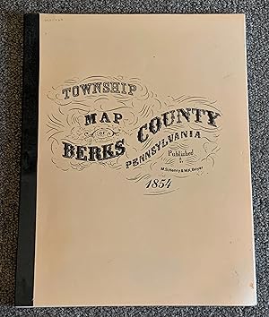 Seller image for Township Map of Berks County Pennsylvania 1854 with index for sale by DogStar Books