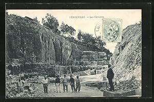 Ansichtskarte Lérouville, Les Carrieres, Steinbruch