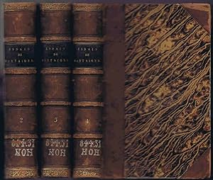 Seller image for Essais de Montaigne: Volumes 2, 3 and 4 Tome Deuxieme, Troisieme et Quatrieme for sale by Lazy Letters Books