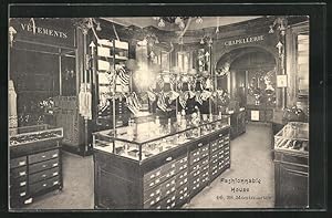 Carte postale Paris, Fashionnable House, 16 Bd Montmartre