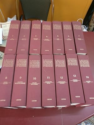 Dictionnaire Bénézit des peintres sculpteurs dessinateurs graveurs. (14 volumes)