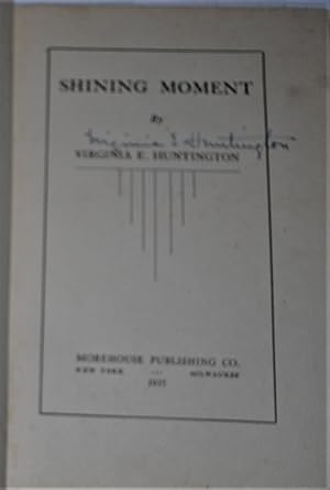 Bild des Verkufers fr SHINING MOMENT zum Verkauf von O'Brien Books