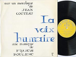 "LA VOIX HUMAINE (Jean COCTEAU, Francis POULENC, Denise DUVAL avec l'ORCHESTRE DU THÉATRE NATIONA...