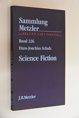 Bild des Verkufers fr Science-fiction. Sammlung Metzler; Bd. 226 zum Verkauf von Antiquariat Biebusch