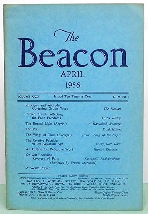 Seller image for The Beacon Volume XXXV Number 1 April 1956 for sale by Argyl Houser, Bookseller