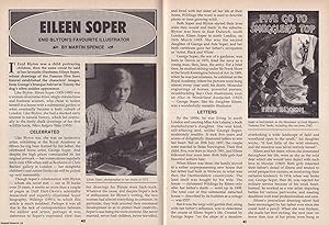 Seller image for Eileen Soper. Enid Blyton's Favourite Illustrator. This is an original article separated from an issue of The Book & Magazine Collector publication, 1995. for sale by Cosmo Books