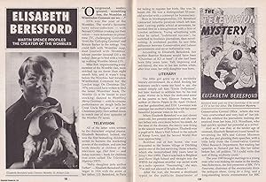 Seller image for Elisabeth Beresford : Creator of The Wombles. This is an original article separated from an issue of The Book & Magazine Collector publication, 1994. for sale by Cosmo Books