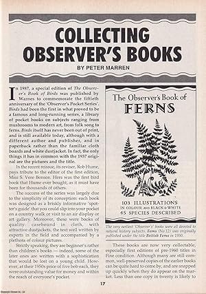 Seller image for Collecting Warnes Observer's Books. This is an original article separated from an issue of The Book & Magazine Collector publication, 1993. for sale by Cosmo Books