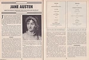 Seller image for Jane Austen. Profiling The Ever Popular Novelist. This is an original article separated from an issue of The Book & Magazine Collector publication, 1995. for sale by Cosmo Books