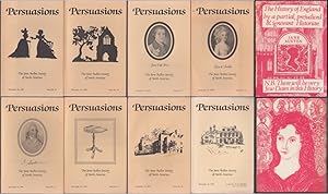 8 Volumes: Persuasions Issue 9 Dec 1987 - Issue 16 And Index Dec 1994 Plus Bonus Jane Austen Booklet