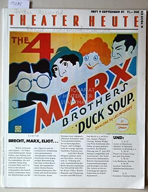 Theater heute. (Heft 9, September 1981)