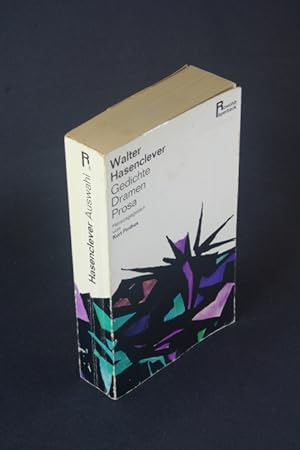 Seller image for Gedichte, Dramen, Prosa. Unter Benutzung des Nachlasses hrsg. und eingeleitet von Kurt Pinthus for sale by Steven Wolfe Books