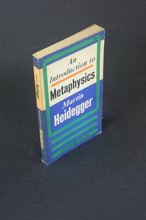 Bild des Verkufers fr Introduction to metaphysics. Translated by Ralph Manheim zum Verkauf von Steven Wolfe Books