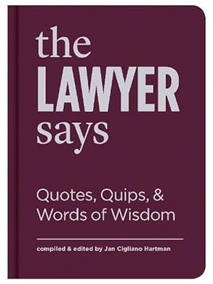Seller image for The Lawyer Says (Hardcover) for sale by Grand Eagle Retail