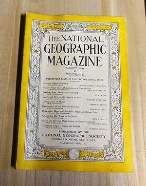 Imagen del vendedor de The National Geographic Magazine, Volume 66, Number 2 (August 1934) a la venta por Cat's Cradle Books