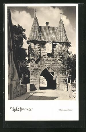 Seller image for Ansichtskarte Iphofen / Mfr., Das Einersheimer Tor 1965 for sale by Bartko-Reher