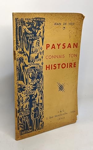 Seller image for Paysan connais ton histoire for sale by crealivres