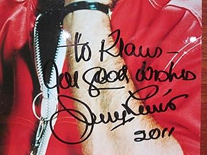 Original Autograph Jerry Lewis (1926-2017) /// Autogramm Autograph signiert signed signee: Lewis, ...