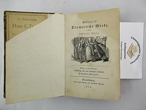 Seller image for Dramatische Werke. ZWEITER Theil. Erste rechtmige, vollstndige und vom Verfasser verbesserte Gesammt-Ausgabe. for sale by Chiemgauer Internet Antiquariat GbR