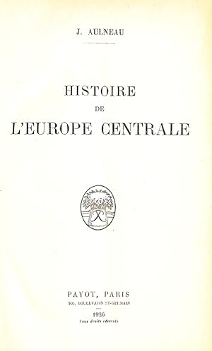 Histoire de l'Europe centrale