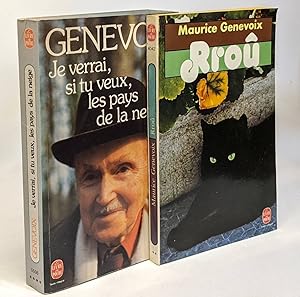 Je verrai si tu veux les pays de la neige+ Rroû ---- 2 livres