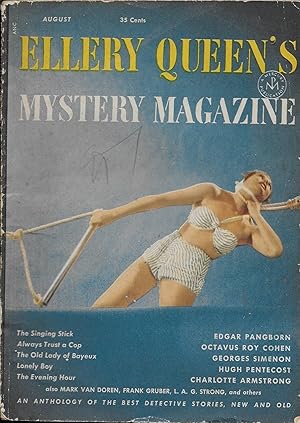 Ellery Queen's Mystery Magazine Volume 20 Number 105, August 1952