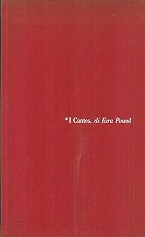 Seller image for I cantos. Vol.I. for sale by FIRENZELIBRI SRL