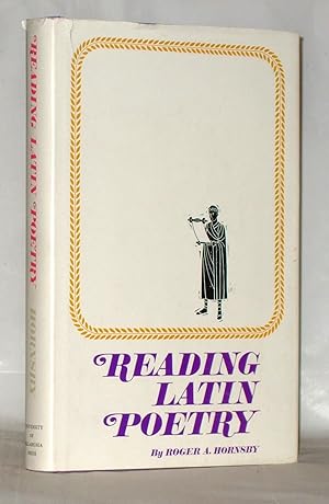 Seller image for Reading Latin Poetry for sale by James Hulme Books