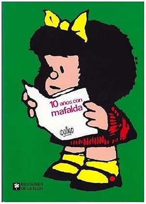 Bild des Verkufers fr 10 Aos Con Mafalda (Spanish Edition) zum Verkauf von Von Kickblanc