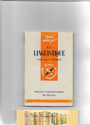 Imagen del vendedor de La linguistique a la venta por La Petite Bouquinerie