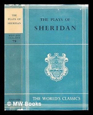 Image du vendeur pour The plays of Richard Brinsley Sheridan mis en vente par MW Books
