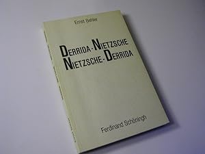 Bild des Verkufers fr Derrida - Nietzsche, Nietzsche - Derrida zum Verkauf von Antiquariat Fuchseck