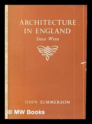 Seller image for Architecture in England since Wren for sale by MW Books