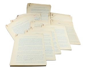 Image du vendeur pour Boris Bazhanov's memoirs of Stalin's Kremlin: collection of original typescripts, predating all his published works. mis en vente par Antiquariat INLIBRIS Gilhofer Nfg. GmbH