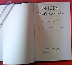 Imagen del vendedor de Origen - His life at Alexandria. Translated a la venta por biblion2