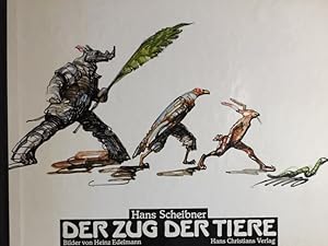 Der Zug der Tiere. Bilder von Heinz Edelmann.