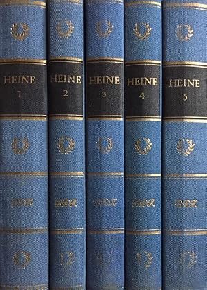 Seller image for HEINES WERKE in fnf Bnden (Bibliothek Deutscher Klassiker). for sale by Antiquariat J. Hnteler