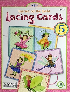 Lacing Cards, Fairies of the Field / Feen des Waldes. Ab 5 Jahren.
