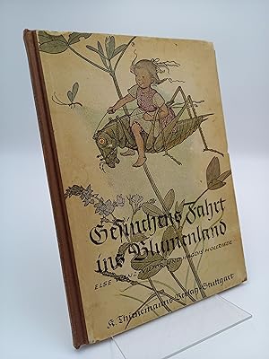 Imagen del vendedor de Gesinchens Fahrt ins Blumenland (Mit 16 farbigen Bildern von Else Wenz-Vietor) a la venta por Antiquariat Smock