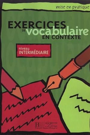 Seller image for Exercices de vocabulaire en contexte for sale by Chapitre.com : livres et presse ancienne
