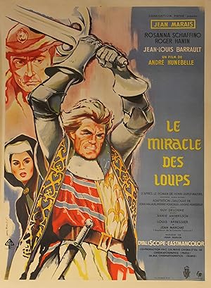 "LE MIRACLE DES LOUPS" Réalisé par André HUNEBELLE en 1961 d'après le roman de Henry DUPUY-MAZUEL...