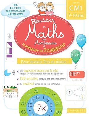 réussir en maths avec Singapour ; CM1