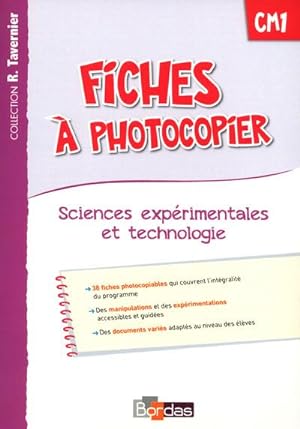 fiches à photocopier ; sciences expérimentales et technologie ; CM1 (édition 2015)