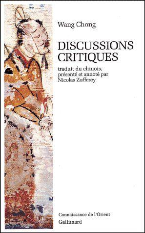 Image du vendeur pour Discussions critiques mis en vente par Chapitre.com : livres et presse ancienne